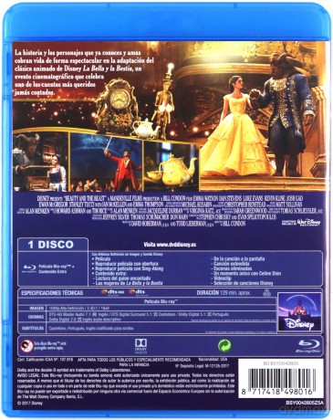 Beauty and the Beast (Piękna i Bestia) (Disney) [Blu-Ray]