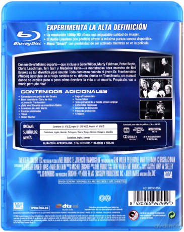 Young Frankenstein (Młody Frankenstein) [Blu-Ray]