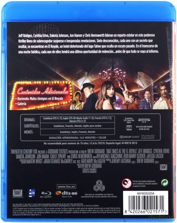 Bad Times at the El Royale (Źle się dzieje w El Royale) [Blu-Ray]