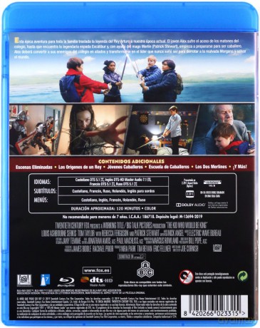 The Kid Who Would Be King (Dzieciak, który został królem) [Blu-Ray]