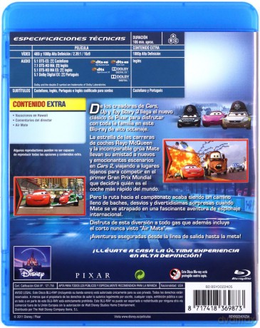 Cars 2 (Auta 2) (Disney) [Blu-Ray]