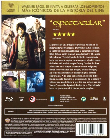 Hobbit: Niezwykła podróż [Blu-Ray]