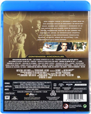 007 James Bond Pozdrowienia z Rosji [Blu-Ray]