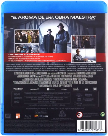 Bridge of Spies (Most szpiegów) [Blu-Ray]