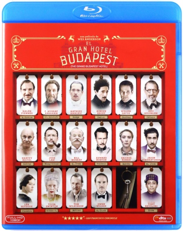 Grand Budapest Hotel [Blu-Ray]
