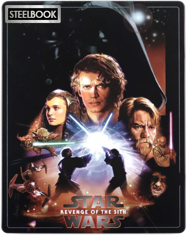 Star Wars: Episode III - Revenge of the Sith (Gwiezdne wojny: Część III - Zemsta Sithów) (steelbook) [2xBlu-Ray]
