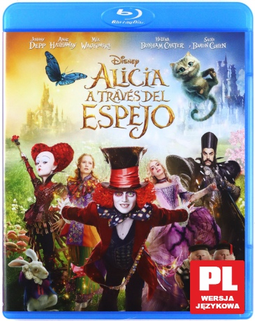 Alicja po drugiej stronie lustra (Disney) [Blu-Ray]