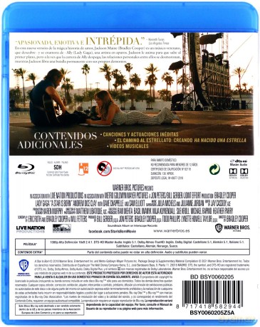 A Star Is Born (Narodziny gwiazdy) [Blu-Ray]