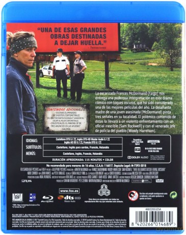 Three Billboards Outside Ebbing, Missouri (Trzy billboardy za Ebbing, Missouri) [Blu-Ray]