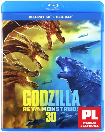 Godzilla II: Król potworów [Blu-Ray 3D]+[Blu-Ray]