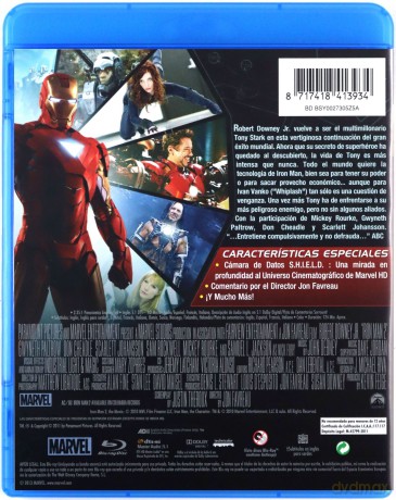 Iron Man 2 [Blu-Ray]