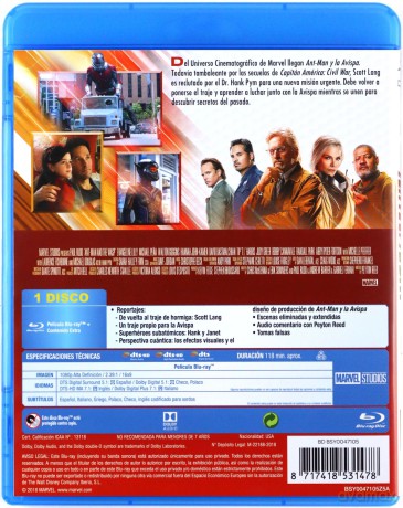 Ant-Man i Osa [Blu-Ray]