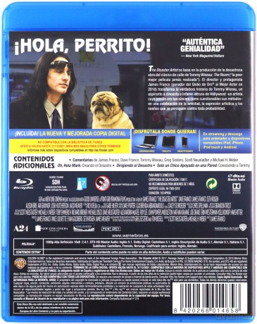 The Disaster Artist (Artysta do bólu) [Blu-Ray]