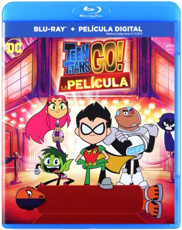 Teen Titans Go - To The Movies (Mlodzi Tytani: Akcja! Film) [Blu-Ray]