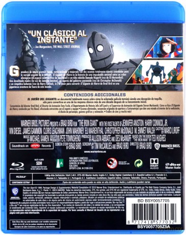 The Iron Giant (Stalowy gigant) [Blu-Ray]