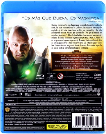 Superman Returns (Superman: Powrót) [Blu-Ray]