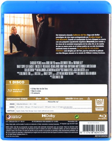 Nightmare Alley (Zaułek koszmarów) [Blu-Ray]