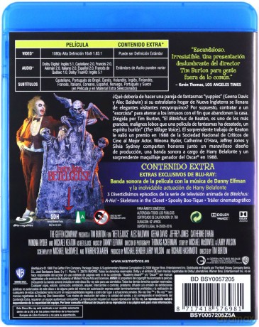Beetlejuice (Sok z żuka) [Blu-Ray]