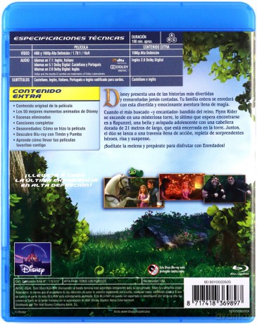 Tangled (Zaplątani) (Disney) [Blu-Ray]