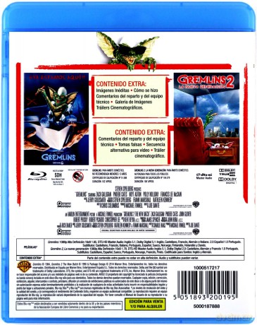The Gremlins Collection (Gremliny 1-2) [2xBlu-Ray]