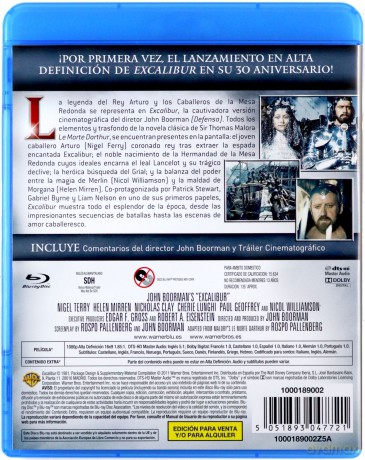 Excalibur [Blu-Ray]
