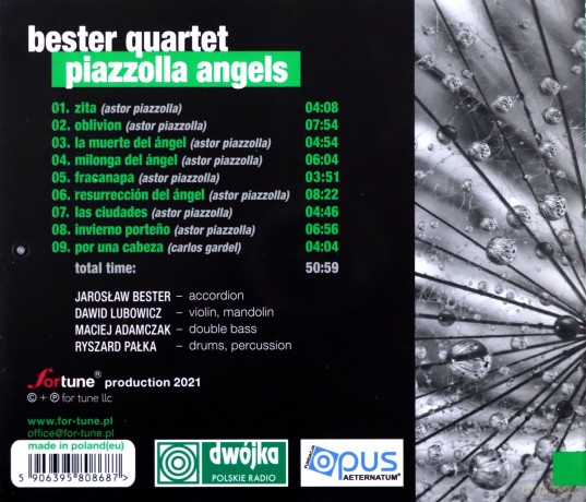 Bester Quartet: Piazzolla Angels [CD]