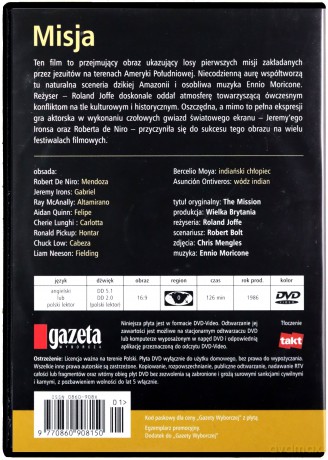Misja [DVD]