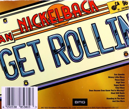 Nickelback: Get Rollin' [CD]