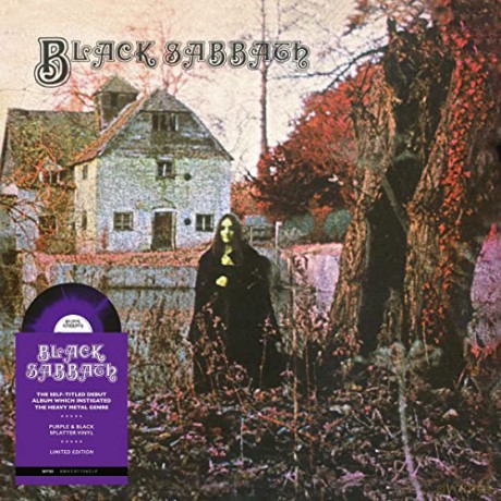 Black Sabbath: Black Sabbath (Purple And Black Splatter) [Winyl]