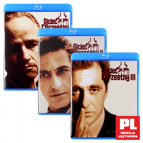 Ojciec chrzestny Trylogia Pakiet [3xBlu-Ray]