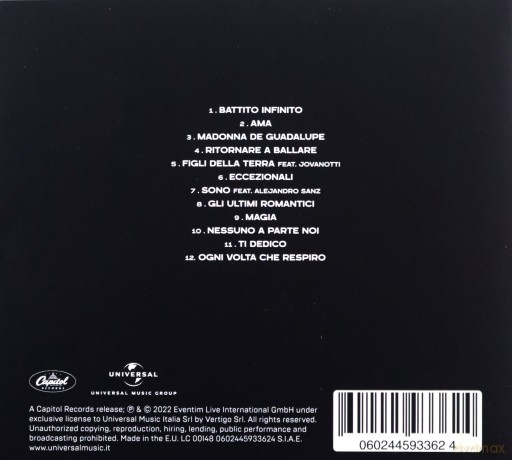 Eros Ramazzotti: Battito Infinito [CD]