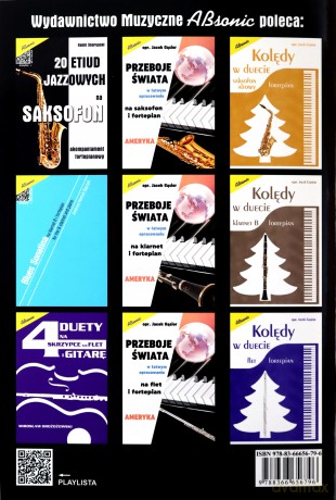 20 etiud jazzowych na saksofon - Kamil Skorupski [KSIĄŻKA]