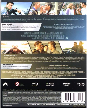 Top Gun: Kolekcja 2 Filmów [2xBlu-Ray]