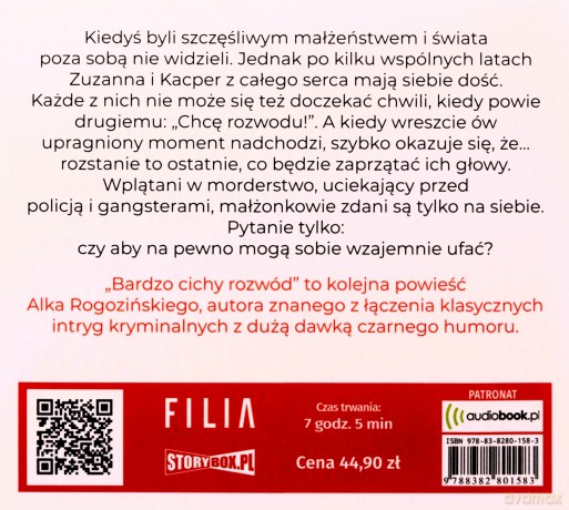 Bardzo cichy rozwód - Alek Rogoziński [AUDIOBOOK]
