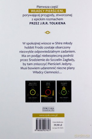 Bractwo pierścienia. Władca pierścienia (Tom 1) - J.R.R. Tolkien [KSIĄŻKA]