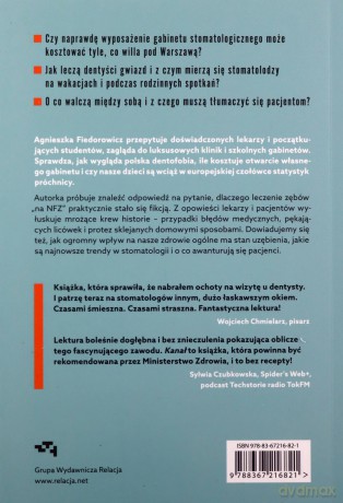 Kanał. Co mówią dentyści, kiedy nie trzymają języka za zębami - Agnieszka Fiedorowicz [KSIĄŻKA]