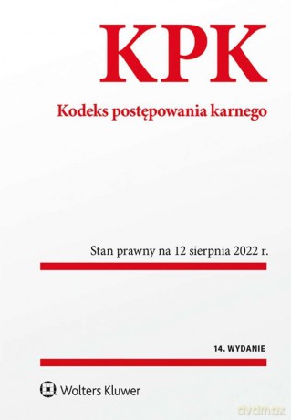 Kodeks postępowania karnego. Przepisy [KSIĄŻKA]