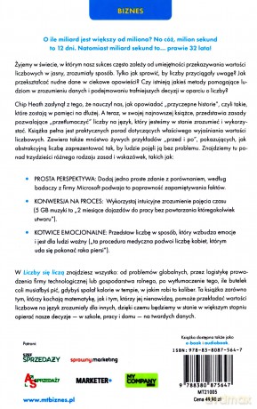 Liczby się liczą. Data storytelling, czyli jak opowiadać o danych - Chip Heath, Karla Starr [KSIĄŻKA]