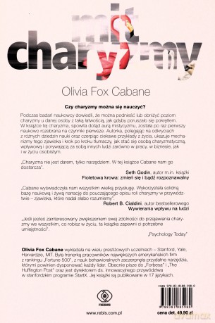 Mit charyzmy. Poradniki psychologiczne - Olivia Fox Cabane [KSIĄŻKA]