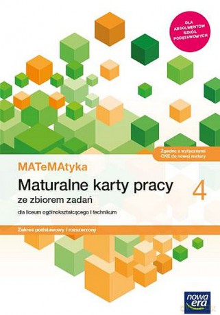 Nowe matematyka karty pracy 4 zakres podstawowy i rozszerzony [KSIĄŻKA]