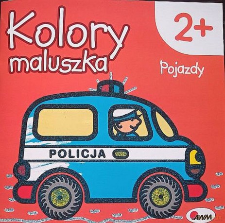 Pojazdy. Kolory maluszka - Piotr Kozera [KSIĄŻKA]