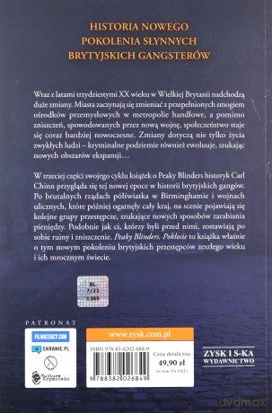 Pokłosie. Peaky Blinders (Tom 3) - Carl Chinn [KSIĄŻKA]