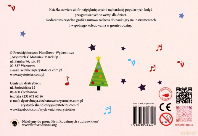 Polskie kolędy dla dzieci [KSIĄŻKA]