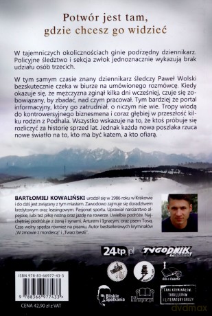 Potwór z Podhala - Bartłomiej Kowaliński [KSIĄŻKA]