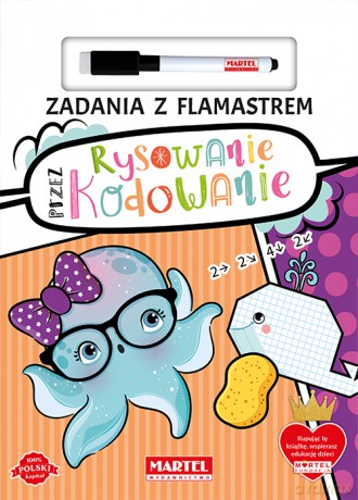Rysowanie przez kodowanie. Zadania z flamastrem - Katarzyna Salamon [KSIĄŻKA]