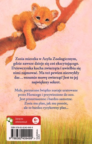 Samotne lwiątko. Zosia i jej zoo - Amelia Cobb [KSIĄŻKA]