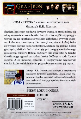 Nawałnica mieczy. Stal i śnieg. Pieśń lodu i ognia - George R.R. Martin [KSIĄŻKA]