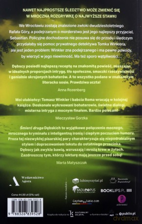 Śmierć druga - Beata Dębska, Eugeniusz Dębski [KSIĄŻKA]