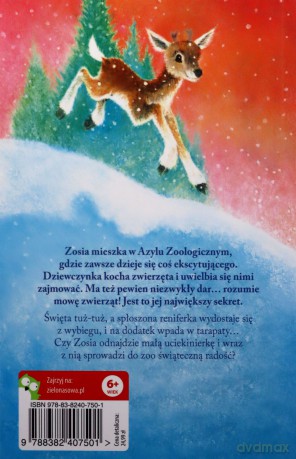 Uciekająca reniferka. Zosia i jej zoo - Amelia Cobb [KSIĄŻKA]
