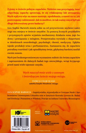 Węch. Co nos mówi umysłowi - Ann-Sophie Barwich [KSIĄŻKA]